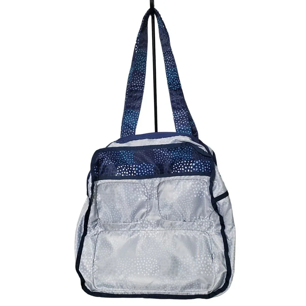 Lug Tote Bag Confetti Puddle Jumper Overnight Gym Packable Shoulder Carry On - Picture 8 of 12
